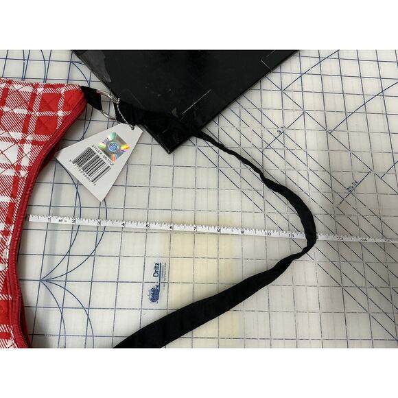 Texas Tech Quilted Plaid Game Day Purse BNWT by‎ Spirit Ready - Picture 7 of 10